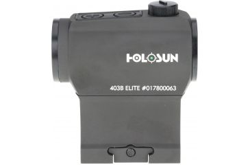 Image of Holosun Green LED 2MOA Dot, Black, HE403B-GR ELITE, EDEMO1