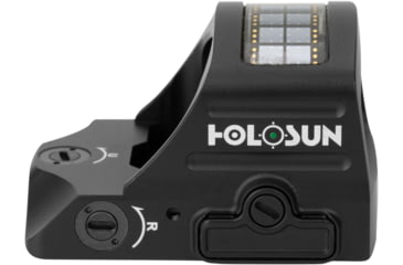 Image of Holosun HE407C-GR-X2 Green Dot Sight, 1x, 2 MOA Dot, Black, HE407C-GR-X2