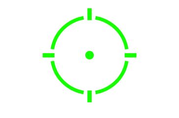 Image of Holosun HE507C-GR Elite 1x, 2 MOA Reticle, Green Dot Sight, Black, HE507C-GR
