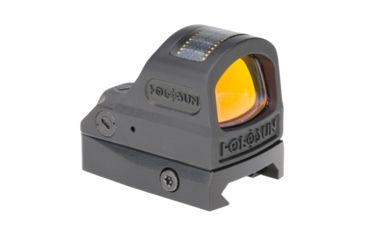 Image of Holosun HE508T Elite Series Micro Red Dot Sight, 1x, 2 MOA Dot/32 MOA Ring, CR2032 Battery, Black, HE508T-RD