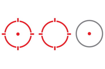 Image of Holosun HE530G-RD Elite Red Dot, 65 MOA/2 MOA Dot Reticle, Black, HE530G-RD