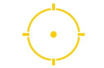 Image of Holosun HS507C-X3-GD 1x 0.91x0.67 in Reflex Red Dot Sight