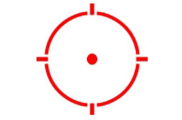 Image of Holosun AEMS-MICRO-RD 1x 0.71x0.71 in Reflex Red Dot Sight