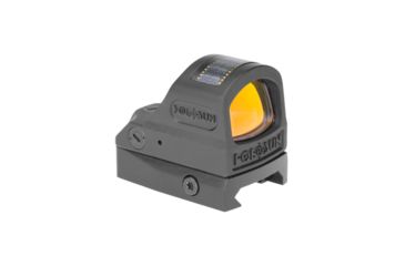 Image of Holosun HE508T Elite Series Micro Red Dot Sight, 1x, 2 MOA Dot/32 MOA Ring, CR2032 Battery, Black, HE508T-GR, Black, HE508T-GR