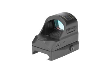 Image of Holosun HE508T Elite Series Micro Red Dot Sight, 1x, 2 MOA Dot/32 MOA Ring, CR2032 Battery, Black, HE508T-GR, Black, HE508T-GR