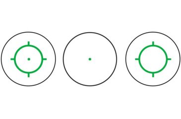 Image of Holosun HE530G-GR Elite Green Dot, 65 MOA/2 MOA Dot Reticle, Black, HE530G-GR