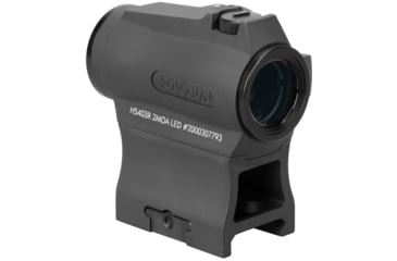 Image of Holosun HS403R Classic Series Red Dot Sight, 1x, 2 MOA Dot, CR2032 Battery, Black, HS403R