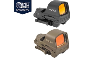 Image of Holosun HS510C 2 MOA Dot &amp; 65 MOA Circle Feflex Red Dot Sight, Black, Flat Dark Earth