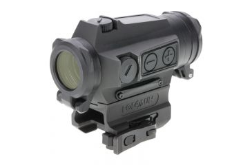 Image of Holosun Micro Red Dot Sight 2 MOA Dot/65 MOA Circle Dot, Solar Fail-safe w/Red LED Reticle, Black, HE515CT-RD