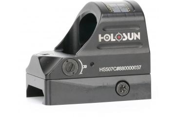 Image of Holosun Micro Red Dot System, 2 MOA Dot/32 MOA Ring, Black, HS507C