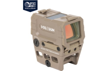 Image of Holosun Advanced Enclosed Micro 1x 2 MOA Red Dot Sight