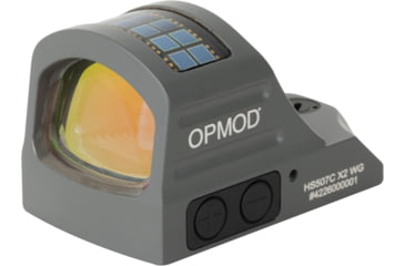 Image of Holosun OPMOD HS507C-X2 Reflex Red Dot Sight, Red 2 MOA Dot and 32 MOA Circle, Wolf Gray