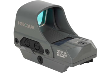 Image of Holosun OPMOD HS510C Red Dot Sight, Green MRS, 2 MOA Dot, Wolf Grey, HE510C-GR-GY