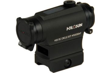 Image of Holosun PARALOW Circle Dot Sight w/High mount, Black, HS515C