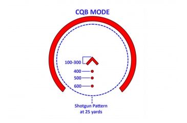 Image of Holosun Paralow HS503G Red Dot Sight w/ Illuminated ACSS CQB Reticle, Black, HS503G-ACSS, EDEMO5