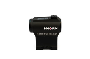Image of Open Box, Dealer Demo, Holosun Paralow Red Dot Sight, 2 MOA Dot Reticle, Black, HS403C