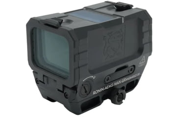 Image of Holosun Ronin Advanced Enclosed Reflex Micro Green Dot Sight, 1x1.57x1.18, Multi Reticle, Black, RONIN-AEMS-MAX-GR