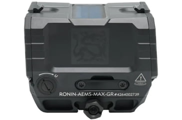 Image of Holosun Ronin Advanced Enclosed Reflex Micro Green Dot Sight, 1x1.57x1.18, Multi Reticle, Black, RONIN-AEMS-MAX-GR