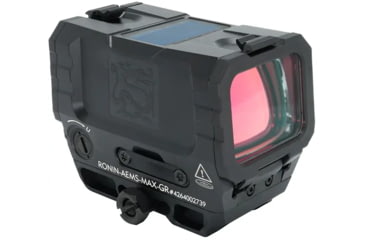 Image of Holosun Ronin Advanced Enclosed Reflex Micro Green Dot Sight, 1x1.57x1.18, Multi Reticle, Black, RONIN-AEMS-MAX-GR