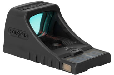 Image of Holosun SCS MOS Solar Charging Sight, 2 MOA Dot/32 MOA Circle Green Multi Reticle, Black, SCS-M-GR