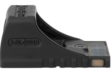 Image of Holosun SCS MOS Solar Charging Sight, 2 MOA Dot/32 MOA Circle Green Multi Reticle, Black, SCS-M-GR