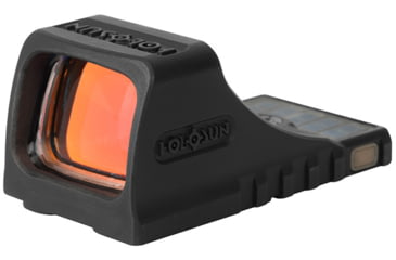 Image of Holosun SCS MOS Solar Charging Sight, 2 MOA Dot/32 MOA Circle Green Multi Reticle, Black, SCS-M-GR