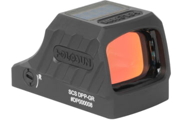 Image of Holosun SCS Solar Charging Sight for Sig P320, 2 MOA Dot/32 MOA Circle Green Reticles, Black, SCS-320-GR