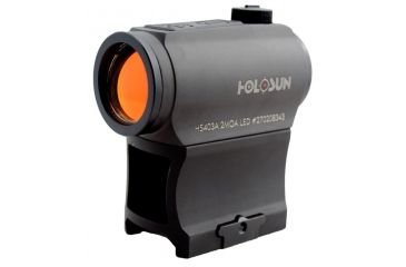 Image of Holosun Paralow Red Dot Sight, with low mount and 1/3 co-witness high mount HS403A