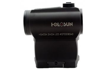 Image of Holosun Paralow Red Dot Sight, with low mount and 1/3 co-witness high mount HS403A