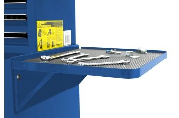 Image of Homak 27in Professional Side Folding Shelf - Blue BL08032601