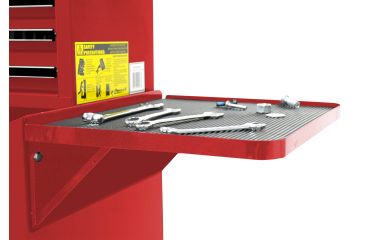 Image of Homak 27in Professional Side Folding Shelf - Red RD08032601
