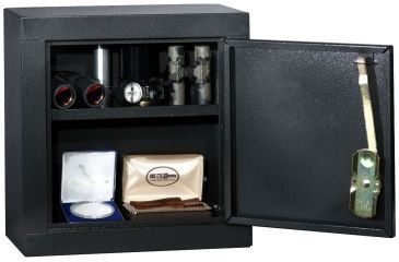 Image of Homak Add on Security Cabinet - open (contents not included)