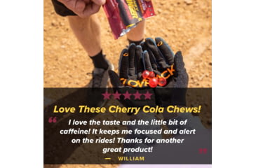 Image of Honey Stinger Caffeinated Chews, Cherry Cola, 1.8 oz Bag, 78312