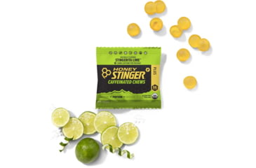 Image of Honey Stinger Caffeinated Chews, Stingerita Lime, 1.8 oz Bag, 78412
