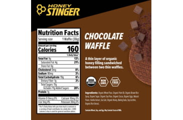 Image of Honey Stinger Chocolate Waffle, 1 oz Pack, 74312