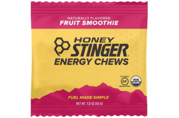 Image of Honey Stinger Energy Chews, Fruit Smoothie/Cherry/Orange/Berry, 1.8oz Bag, 72019