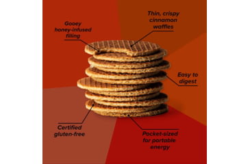 Image of Honey Stinger Gluten Free Organic Waffle, Cinnamon, 1 oz Pack, 76212