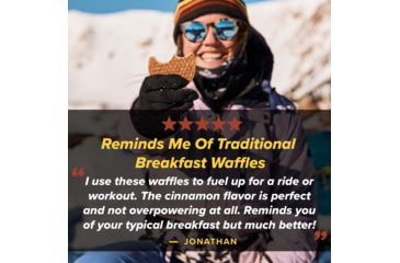 Image of Honey Stinger Gluten Free Organic Waffle, Cinnamon, 1 oz Pack, 76212