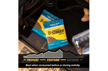 Image of Honey Stinger Gluten Free Organic Waffle, Cookies &amp; Cream, 1 oz Pack, 76112