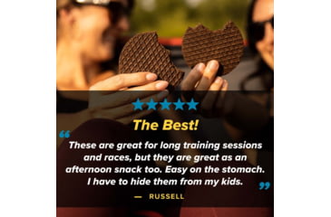 Image of Honey Stinger Gluten Free Organic Waffle, Cookies &amp; Cream, 1 oz Pack, 76112