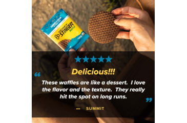 Image of Honey Stinger Gluten Free Organic Waffle, Cookies &amp; Cream, 1 oz Pack, 76112