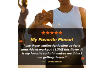 Image of Honey Stinger Gluten Free Organic Waffle, Salted Caramel, 1 oz Pack, 76012