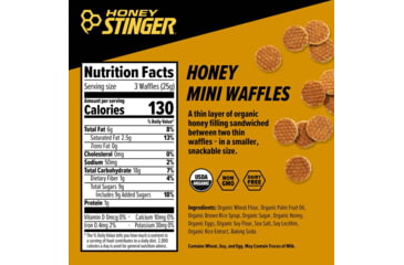 Image of Honey Stinger Mini Waffle Bag, Honey, 5.3 oz, 83318
