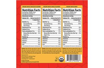 Image of Honey Stinger Organic Waffle Variety Box - 5 Honey, 5 Vanilla, 5 Chocolate, 15 Pack 80015