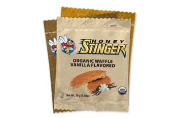 Image of Honey Stinger Organic Waffle Variety Box - 5 Honey, 5 Vanilla, 5 Chocolate, 15 Pack 80015
