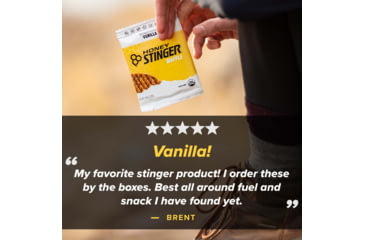 Image of Honey Stinger Vanilla Waffle, 1 oz Pack, 74112