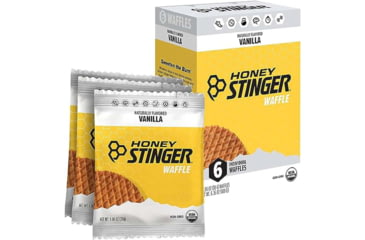 Image of Honey Stinger Vanilla Waffle - 1 oz Pack/6 Count Box, 80402