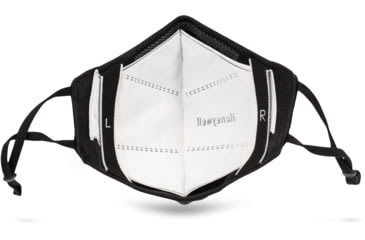 Image of Honeywell Dual Layer Face Cover with 8 Replaceable Filters, Dark Gray, RWS-50111