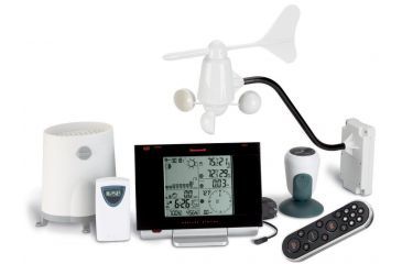 Image of Honeywell PRO Wireless Weather Station w/ Indoor/ Outdoor Thermometer &amp; Humidity, Barometer, Wind Speed, Rainfall TE923W
