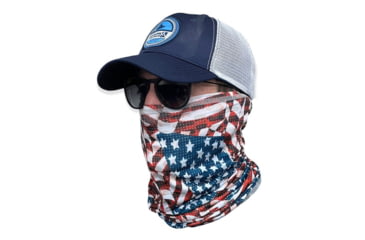 Image of Hook &amp; Tackle Americana Face &amp; Neck Gaiter, M015843-214-1 SIZE